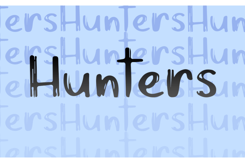 Hunters By Raiser Thehungryjpeg Com