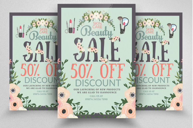 cosmetics-product-sale-offer-flyer-template