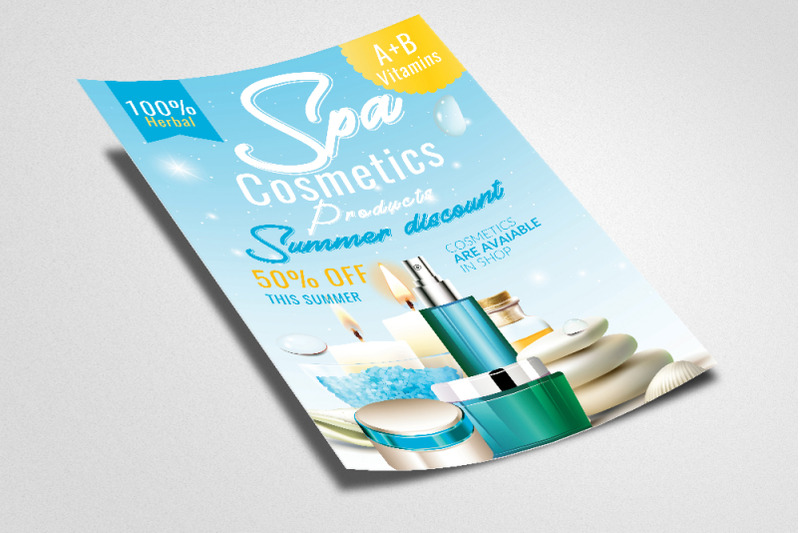 cosmetic-product-discount-flyer-template