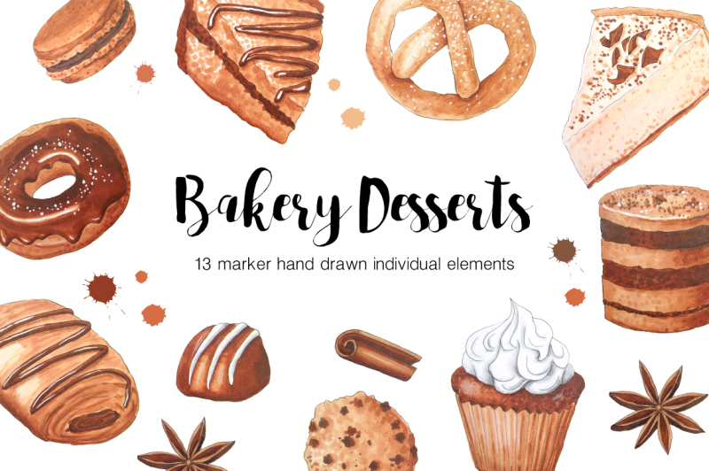marker-bakery-goods-drawing