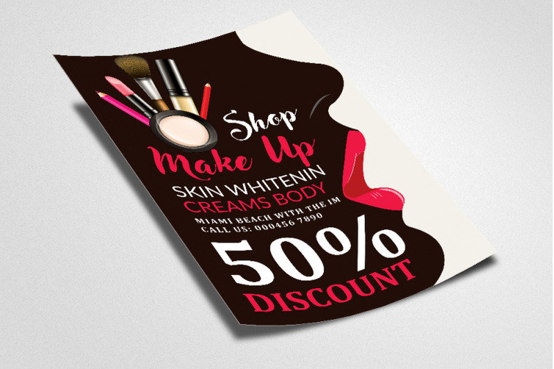 cosmetics-discount-offer-ad-flyer
