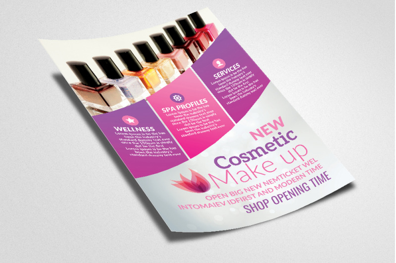 cosmetics-product-flyer-template