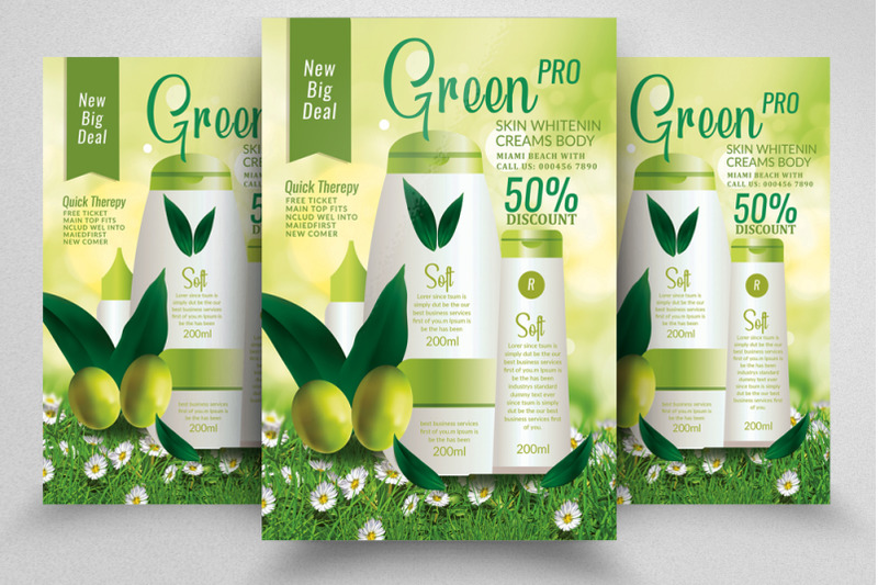 herbal-beauty-product-flyer-template