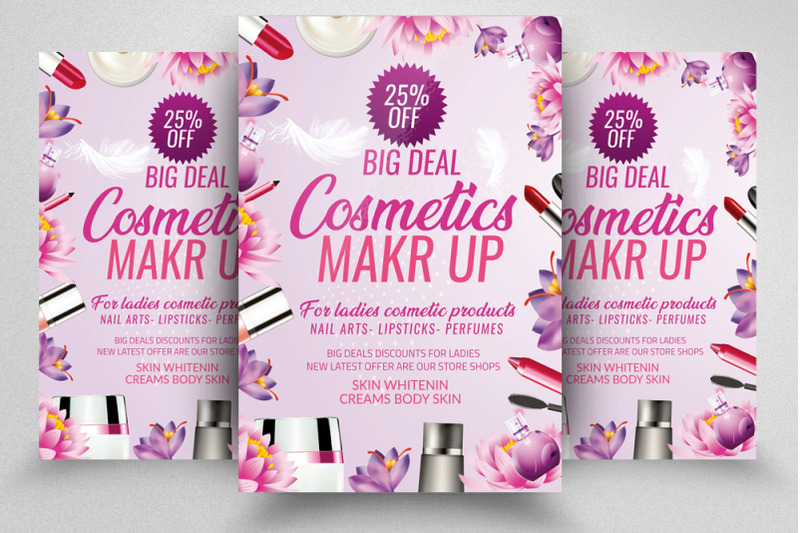 cosmetics-flyer-poster-template