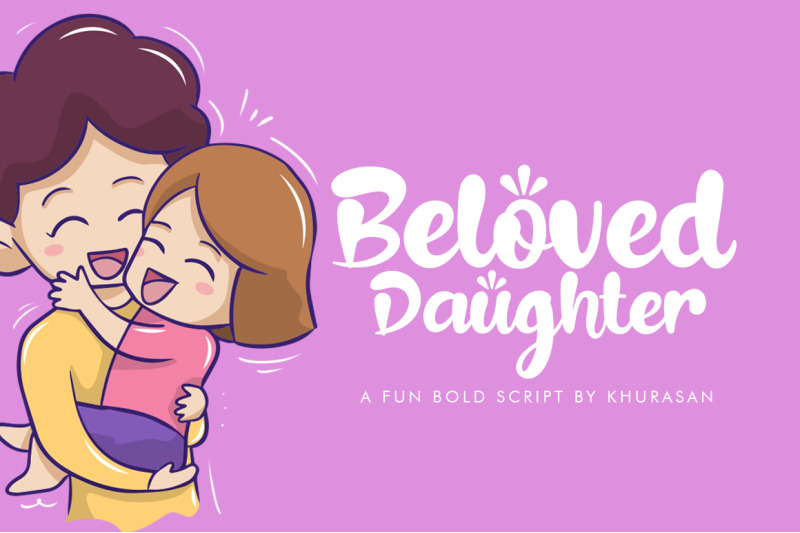 beloved-daughter-vector