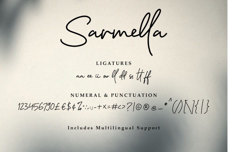 sarmella-handwritten-font-script