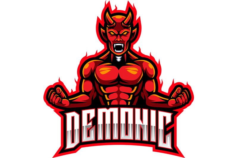 angry-red-devil-esport-mascot-logo-design