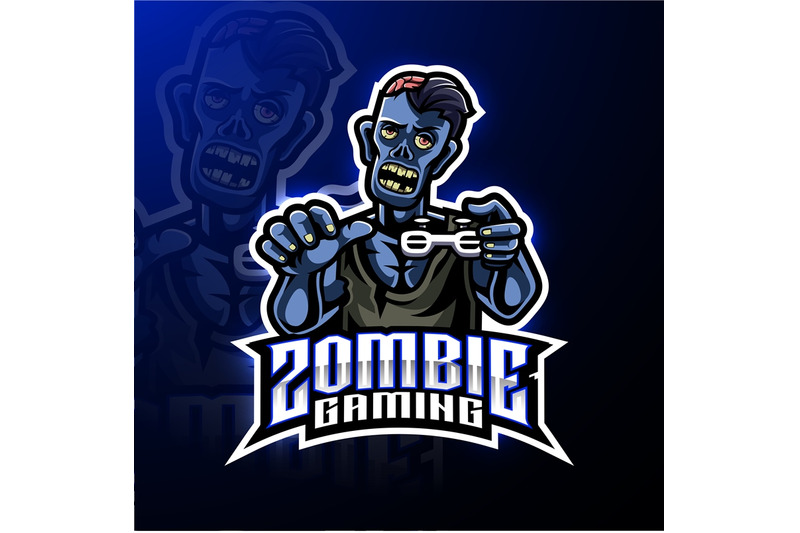 zombie-undead-esport-mascot-logo-design