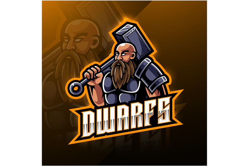 dwarfs-esport-mascot-logo-design