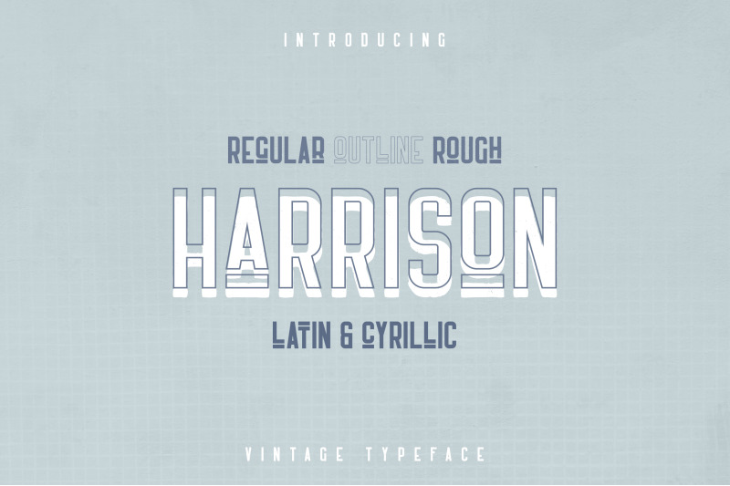 harrison-retro-typeface