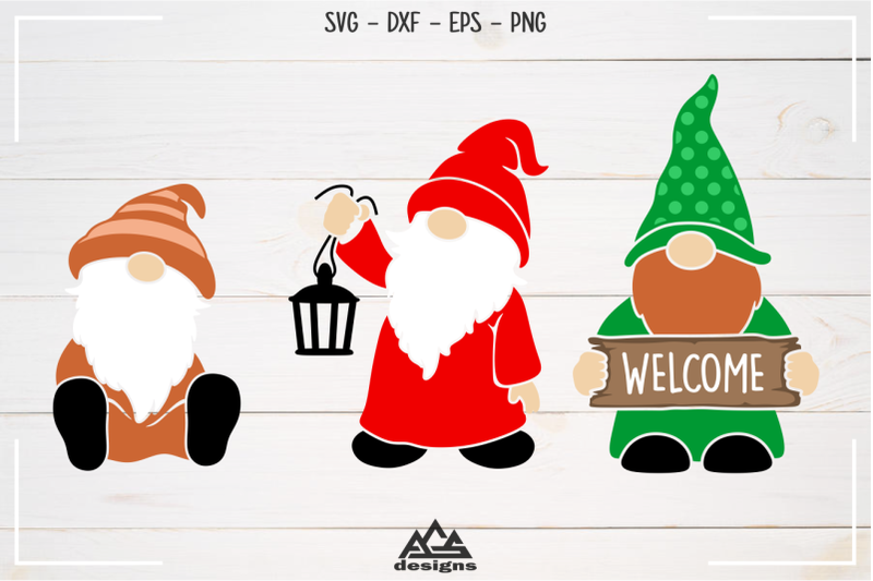 Download Gnome Packs II Svg Design By AgsDesign | TheHungryJPEG.com