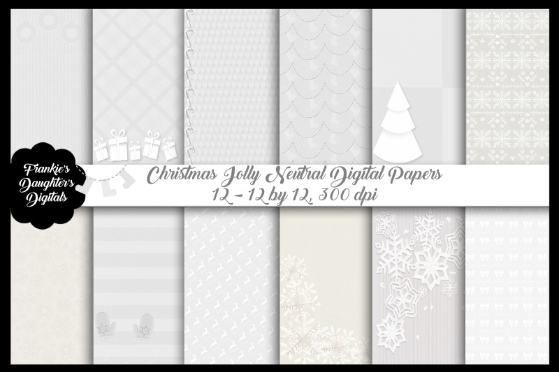 christmas-jolly-neutral-digital-papers