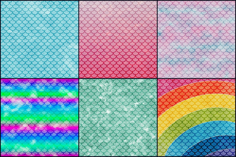 watercolor-mermaid-scales-digital-papers