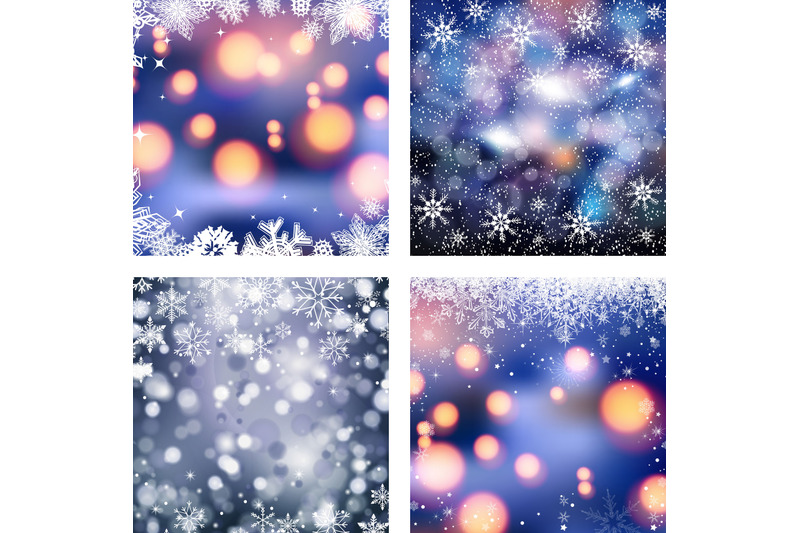 snowflake-and-bokeh-backgrounds