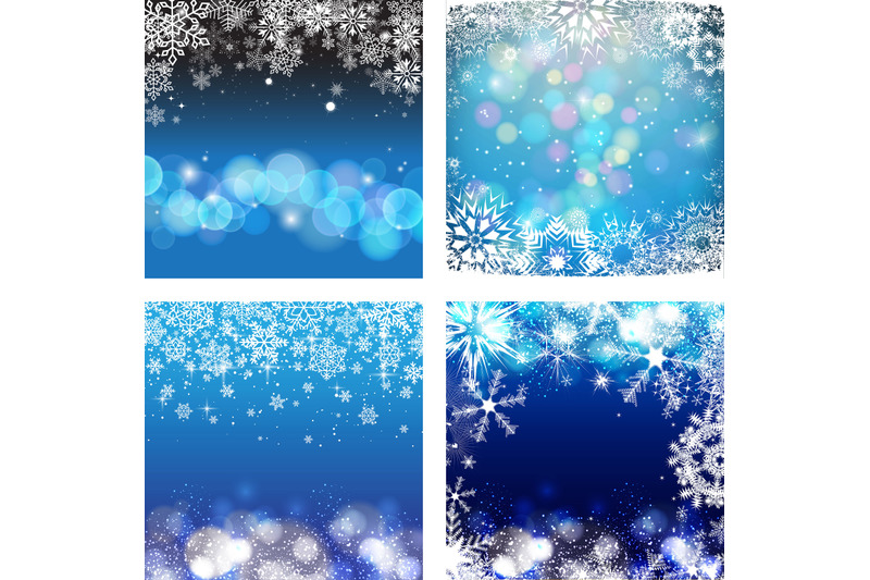snowflake-and-bokeh-backgrounds