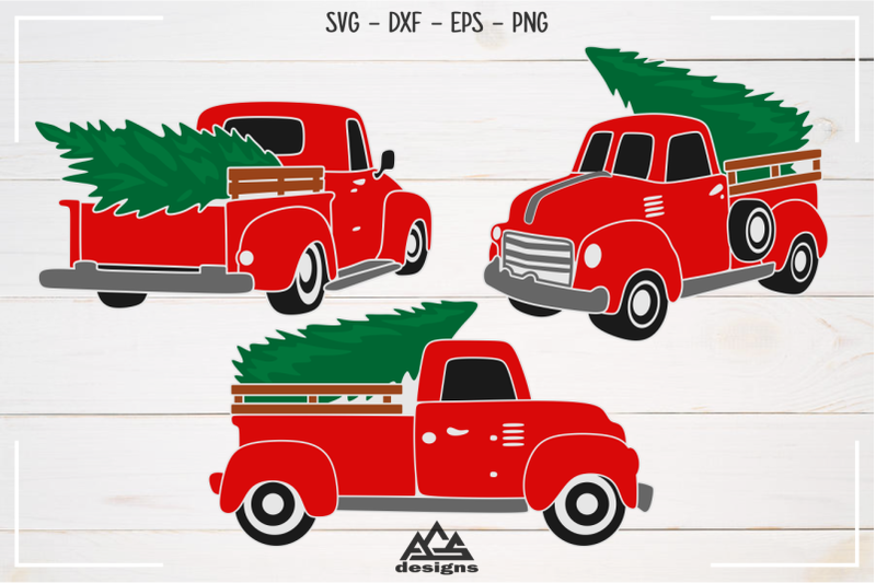 Free Free 186 Vintage Red Truck Svg SVG PNG EPS DXF File