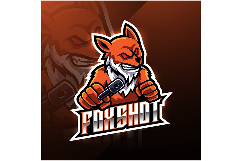 fox-shot-esport-logo-design