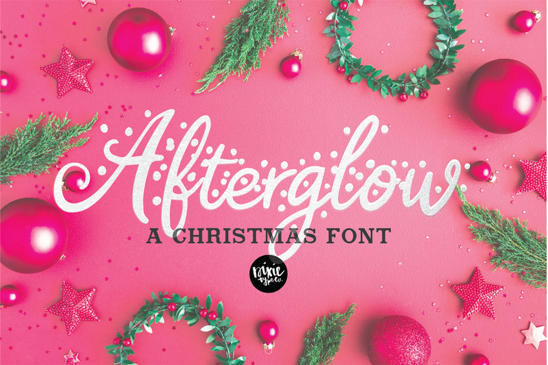 christmas-font-bundle-4-hand-lettered-christmas-fonts