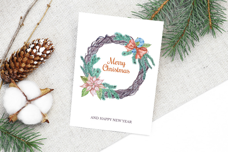 greeting-cards-with-christmas-characters