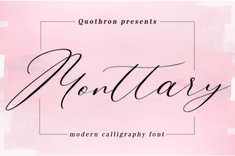 monttary-modern-calligraphy-font