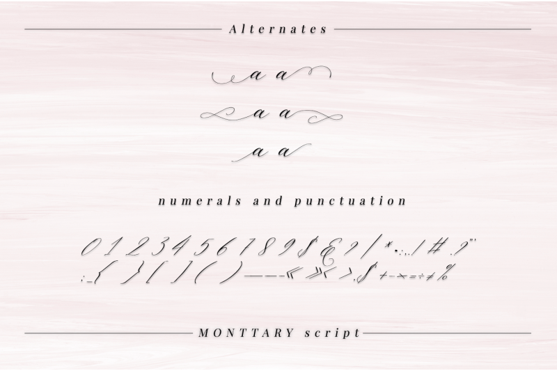 monttary-modern-calligraphy-font