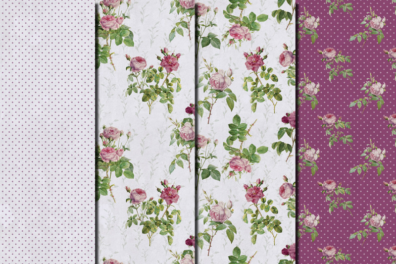 shabby-chic-roses-seamless-patterns