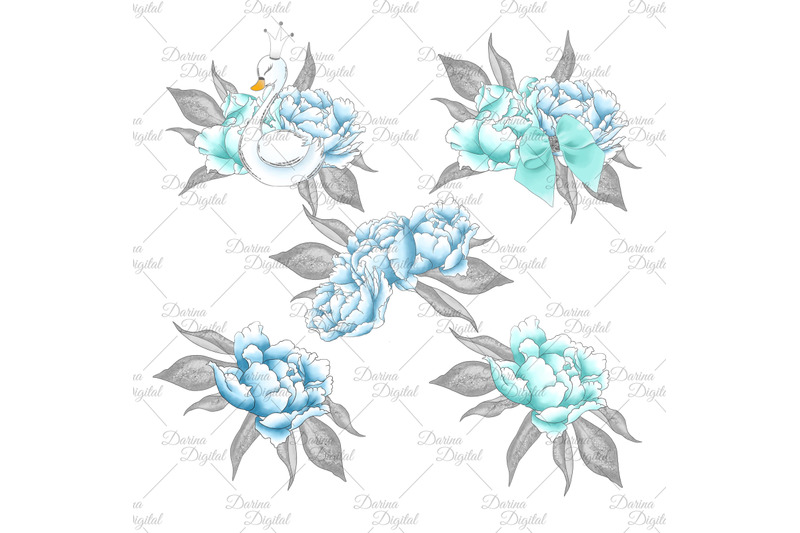 swans-in-blue-clipart