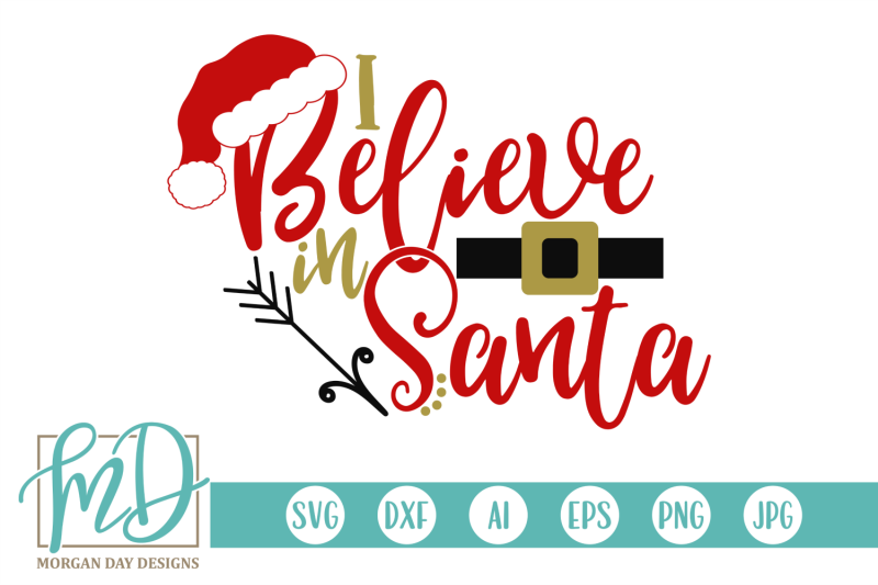 i-believe-in-santa-svg