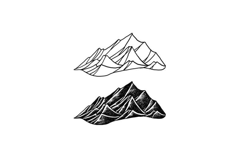 mountains-simple-illustration
