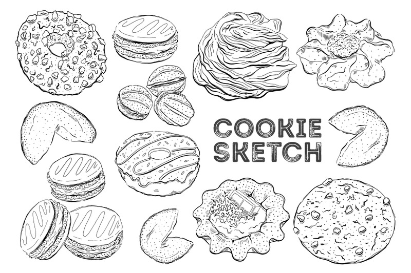 cookie-sketch-set