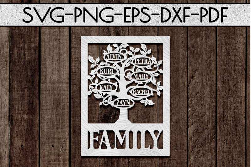 9-family-paper-cut-templates-bundle-sibling-svg-pdf-dxf