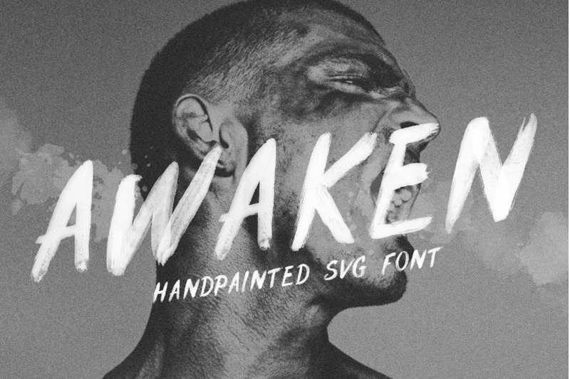 hand-drawn-brush-svg-awaken-font