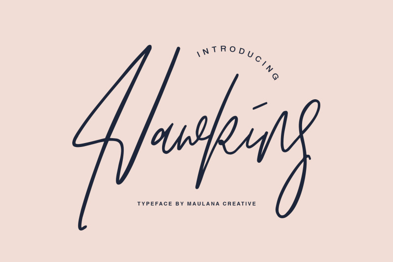 hawkins-signature-brush-font
