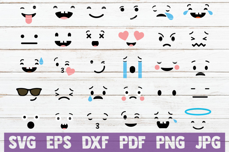 face-expressions-svg-bundle-svg-cut-files