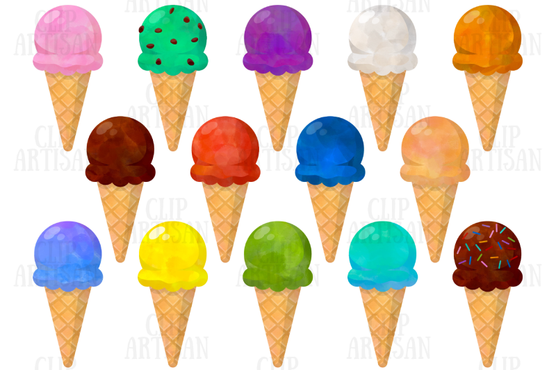 watercolor-ice-cream-cones-clip-art