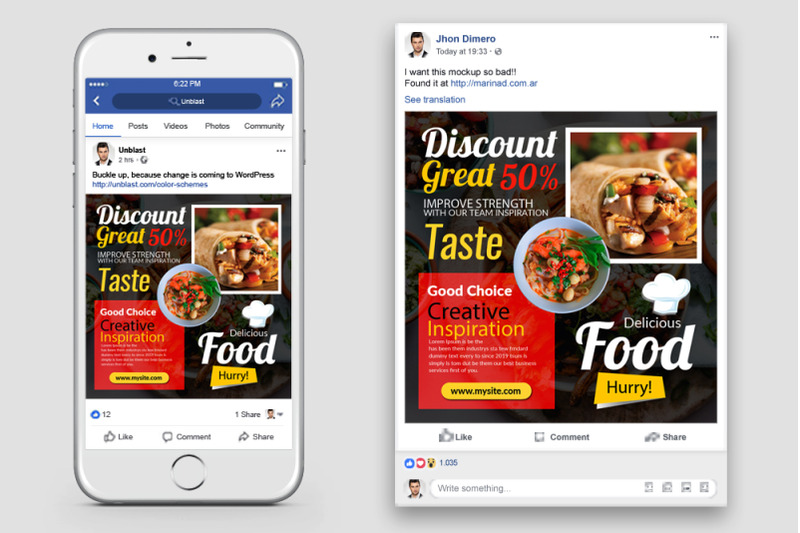food-restaurant-facebook-post-banner