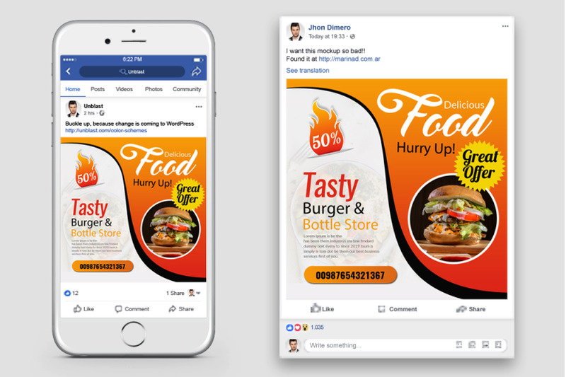 restaurant-food-facebook-post-banner