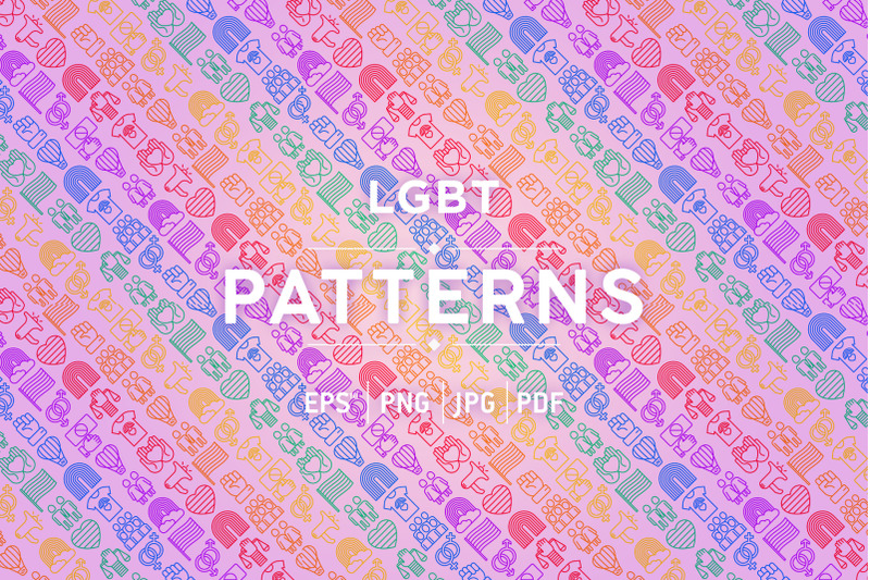 lgbt-patterns-collection