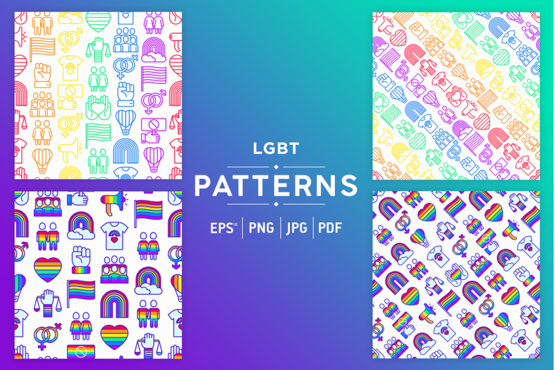 lgbt-patterns-collection
