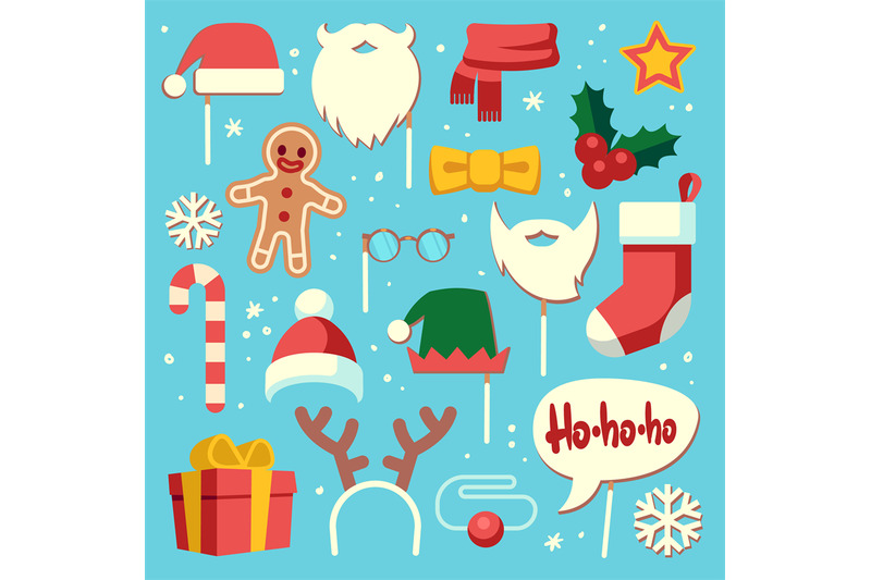 christmas-photo-booth-props-santa-hat-and-beard-elf-hat-festive-gif