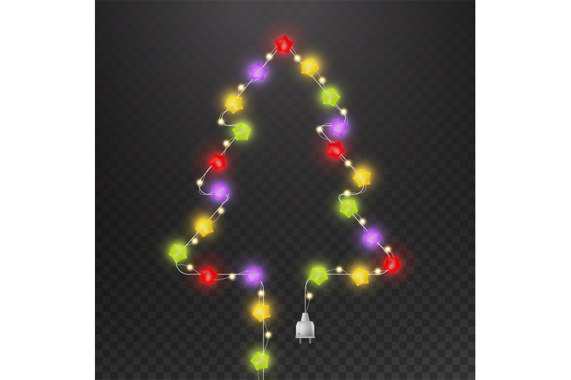 christmas-tree-with-light-garland-fir-tree-shape-with-multicolor-glow