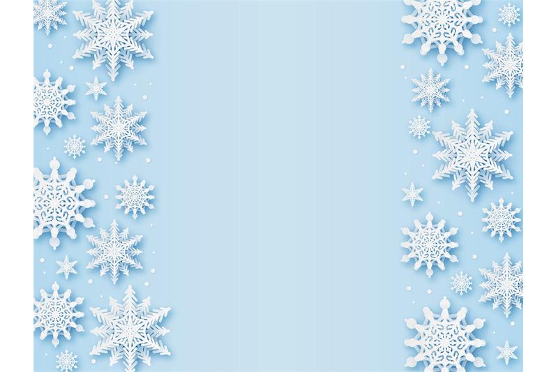 christmas-greeting-card-paper-cut-snowflakes-xmas-happy-new-year-and