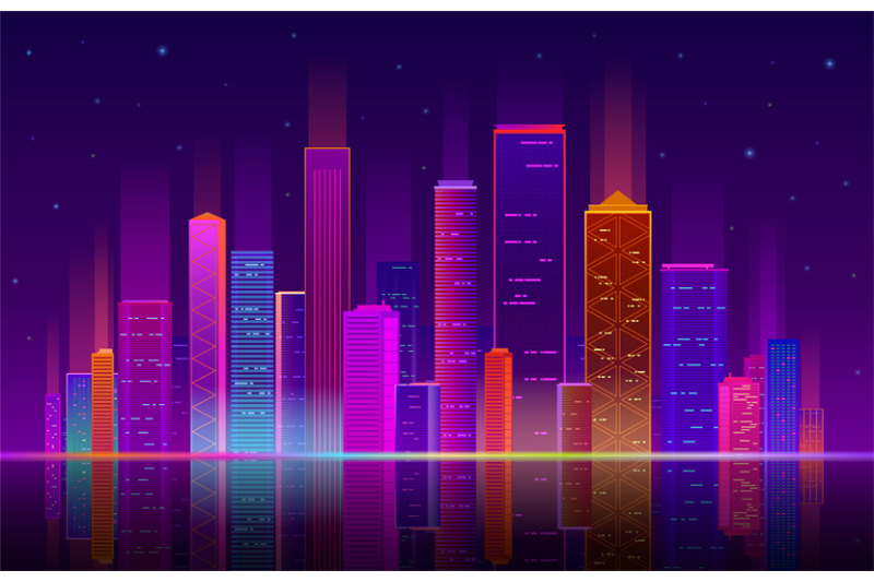 night-city-building-with-neon-light-future-skyline-with-skyscrapers