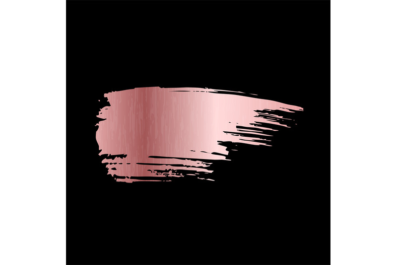 pink-grunge-foil-metallic-texture-foil-rose-brush-paint-sticker-isola