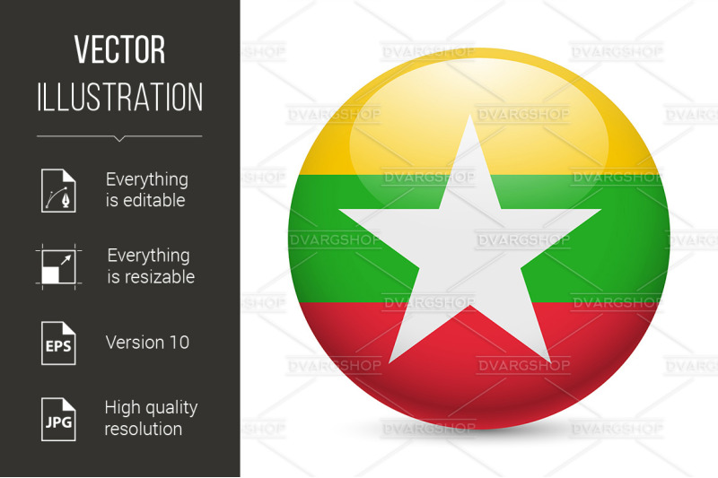 round-glossy-icon-of-myanmar