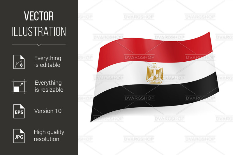 state-flag-of-egypt