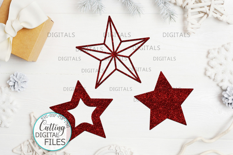 christmas-star-set-decoration-for-christmas-tree-svg-laser-cut-out