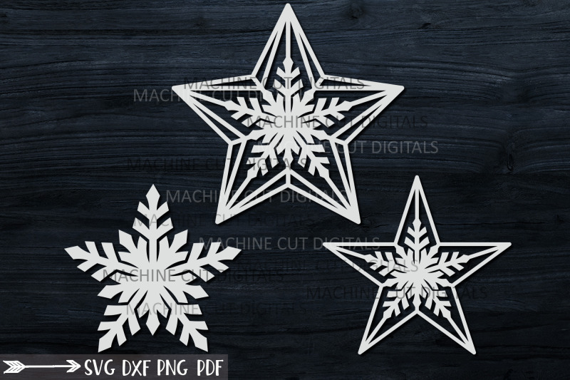 christmas-star-set-decoration-for-christmas-tree-svg-laser-cut-out