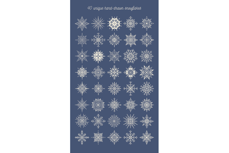 snowy-snowflakes-illustrations