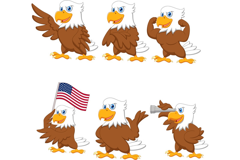 cartoon-eagles-collection